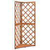 Vidaxl Latwerk angolo modello 50x50x145 cm Pineo solido