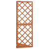 Vidaxl Latwerk angolo modello 50x50x145 cm Pineo solido