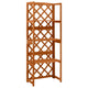 Vidaxl Latwerk con ripiani 55x30x140 cm Pineo solido