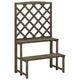 Rack per piante Vidaxl con grigio a venatura solido 70x42x115 cm