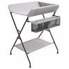 Vidaxl Cambiar mesa de hierro gris claro