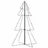Vidaxl kegelkerstboom 160 led's binnen en buiten 78x120 cm