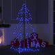 Vidaxl Kegelkerstboom 160 LED all'interno e all'esterno di 78x120 cm