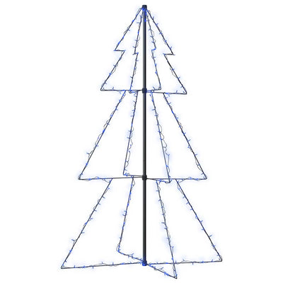 Vidaxl Kegelkerstboom 200 LED all'interno e all'esterno di 98x150 cm