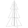 Vidaxl kegelkerstboom 240 led's binnen en buiten 118x150 cm
