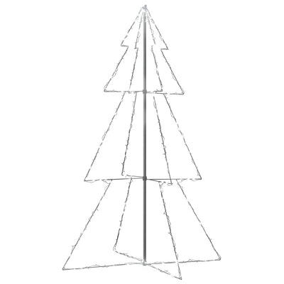 Vidaxl Kegelkerstboom 240 LED all'interno e all'esterno di 118x150 cm