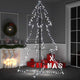 Vidaxl Kegelkerstboom 240 LED all'interno e all'esterno di 118x150 cm