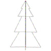 Vidaxl kegelkerstboom 240 led's binnen en buiten 118x150 cm