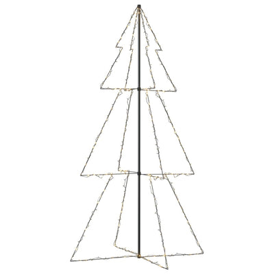 Vidaxl Kegelkerstboom 300 LED dentro y fuera de 120x220 cm