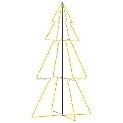 Vidaxl Kegelkerstboom 300 LED all'interno e all'esterno di 120x220 cm
