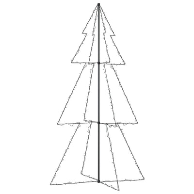 Vidaxl kegelkerstboom 300 led's binnen en buiten 120x220 cm