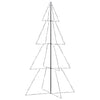 Vidaxl Kegelkerstboom 360 LED all'interno e all'esterno di 143x250 cm