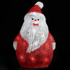Vidaxl Figura navideña Santa Led por dentro y fuera de 28 cm de acrílico