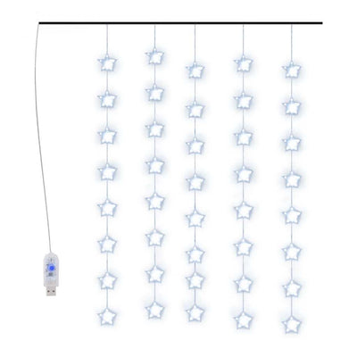 Vidaxl Light Corder Stars con 200 LED y 8 funciones azul