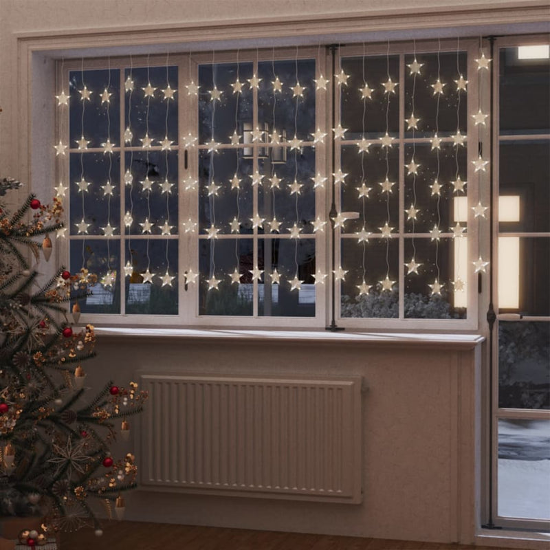 Vidaxl Light Corder stelle con 500 LED e 8 funzioni White calda