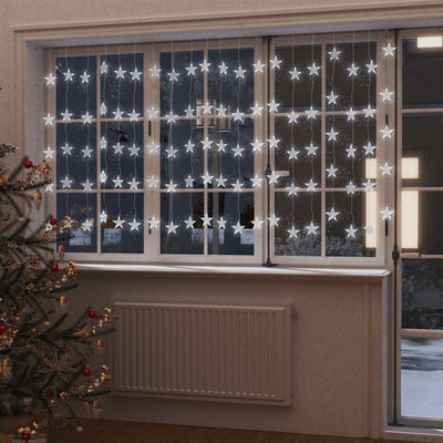 Vidaxl Light Corder Stars con 500 LED y 8 funciones blancas frías