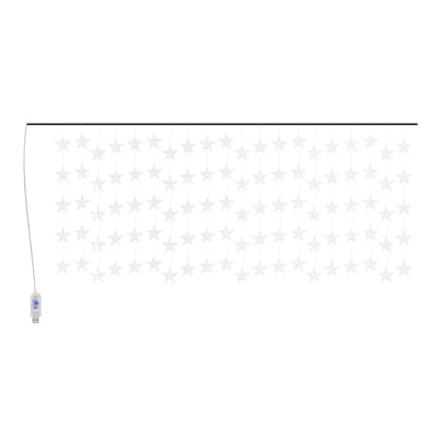 Vidaxl Light Corder Stars con 500 LED y 8 funciones azul