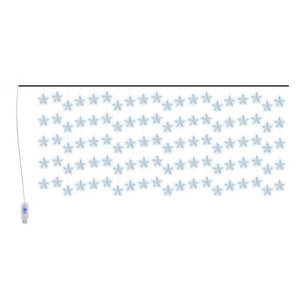 Vidaxl Light Corder stelle con 500 LED e 8 funzioni blu