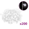 Vidaxl lichtsnoer met 200 led's 8 functies koudwit 20 m