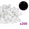 Cordón de luz Vidaxl con 200 LED 8 funciones multimensorizas de 20 m
