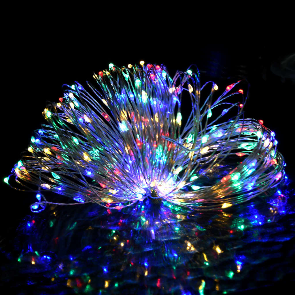 Cable de luz Vidaxl con 400 funciones de Microled Multi -Colored 40 m