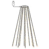 Vidaxl Albero dell'albero di Natale con 300 LED BIHE BIHE NET 300 cm