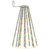Vidaxl l'illuminazione dell'albero di Natale con 300 LED Multi -colorati 300 cm
