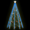 Iluminación de árbol de Navidad Vidaxl con 400 LED azul NET 400 cm