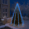 Iluminación de árbol de Navidad Vidaxl con 400 LED azul NET 400 cm