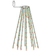 Vidaxl kerstboomverlichting 500 led's meerkleurig binnen buiten 500 cm