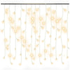 Cortina de luz Vidaxl con 400 LED y 8 funciones 10 m White White