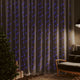Vidaxl Light Corder Blind con 300 LED e 8 funzioni 3x3 m blu