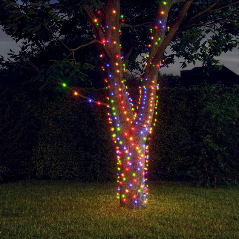 Vidaxl Light Cordi 2 PC 2x200 LED solari all'interno di Outside