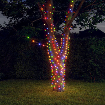 Vidaxl 5 St Light Garland con 200 LED solari all'interno del colore esterno