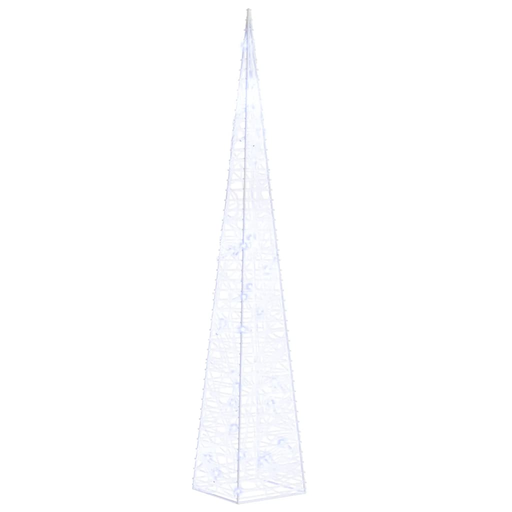 Vidaxl Light Cone LED decorativo LED 60 cm blu acrilico