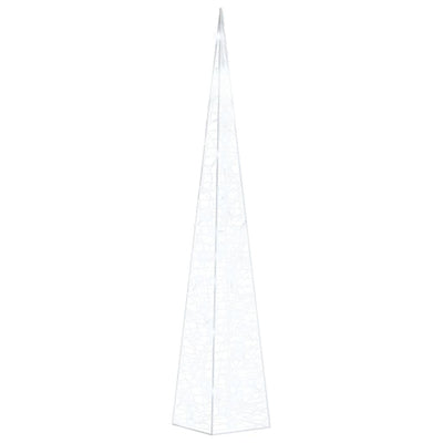 Vidaxl Light Cono Decorative LED 90 cm acrílico blanco frío