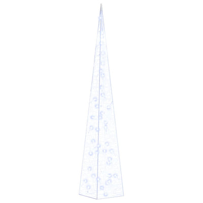 Vidaxl Light Cone LED decorativo LED 90 cm blu acrilico