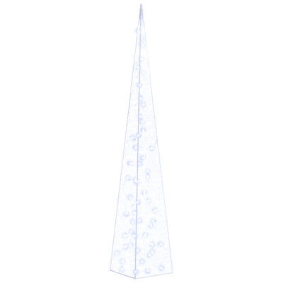 Vidaxl Light Cone LED decorativo LED 120 cm blu acrilico