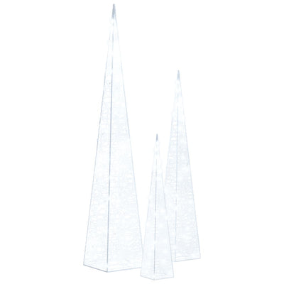 Vidaxl Light: LED decorativo 30 45 60 cm Bianco freddo acrilico