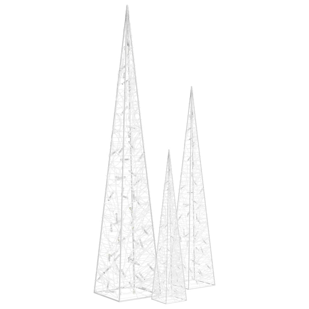 Vidaxl Luz: LED decorativo 60 90 90 120 cm de acrílico blanco frío