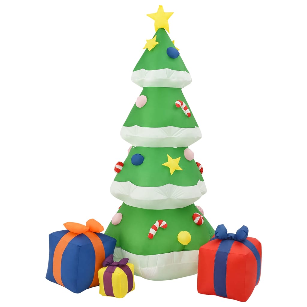 Vidaxl Decorazione natalizia Tree di Natale gonfiabile LED all'interno di 240 cm