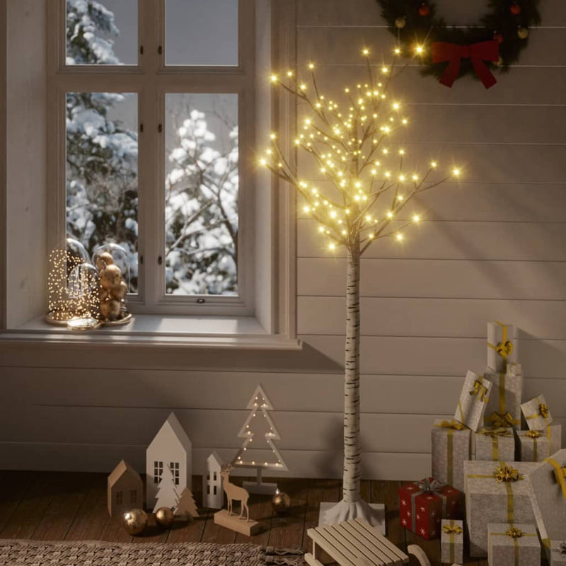 Vidaxl Christmas Tree Willow con 140 LED bianchi caldi all'interno e all'esterno di 1,5 m