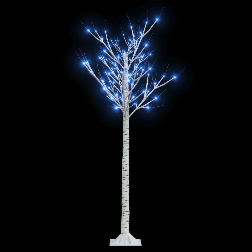 Vidaxl Christmas Tree Willow con 140 LED blu all'interno e all'esterno di 1,5 m