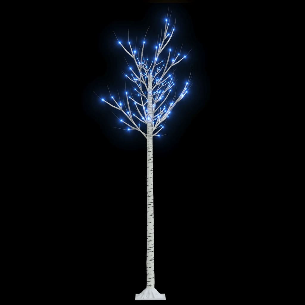 Vidaxl Christmas Tree Willow con 180 LED blu all'interno e all'esterno di 1,8 m