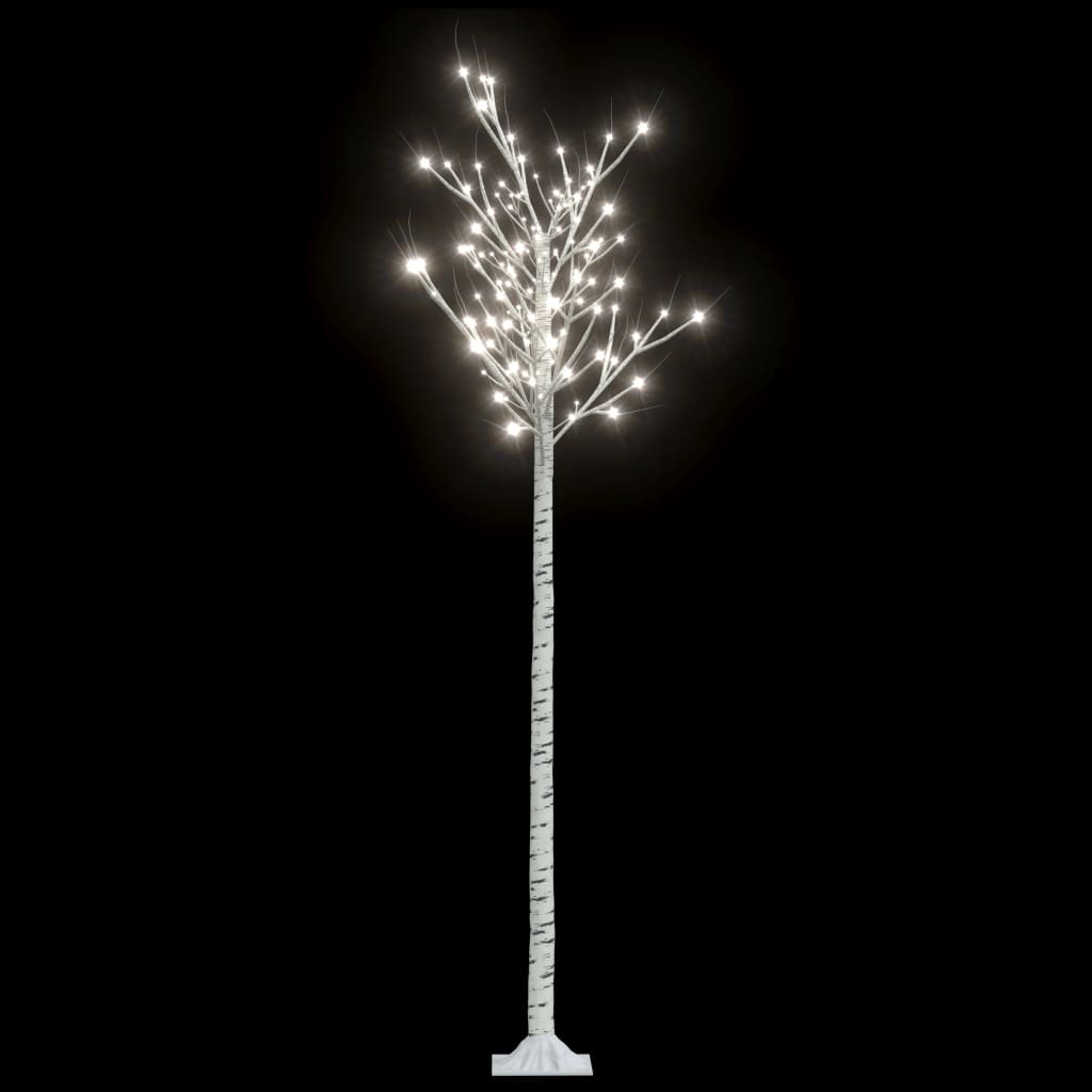 Vidaxl Christmas Tree Willow con 200 LED bianchi freddi all'interno e all'esterno di 2,2 m
