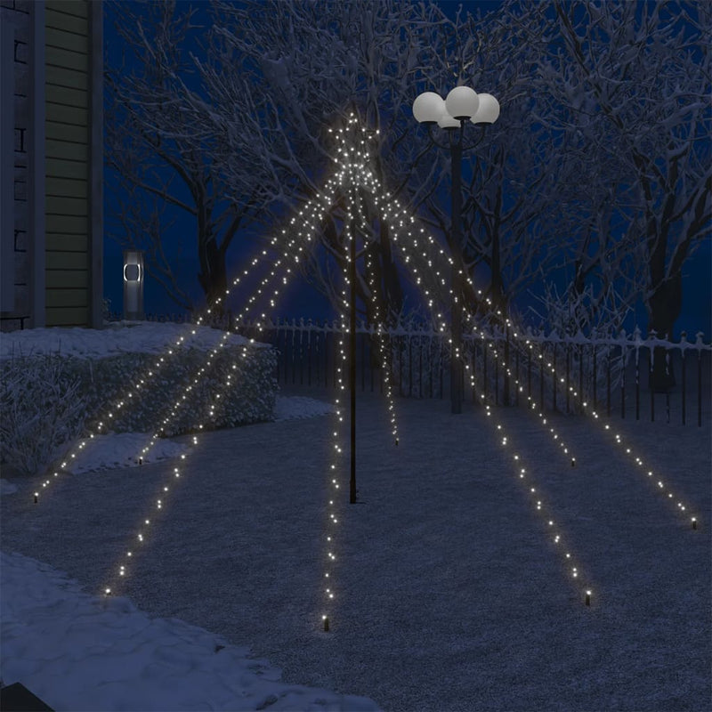 Vidaxl Waterfing Tree Lighting Waterfing con 400 LED all'interno di 2,5 m