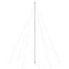 Albero di Natale a LED Vidaxl all'interno di 1300 LED colorati 8 m