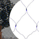 Vidaxl Christmas Network Lighting 306 LED dentro y fuera de 3x3 m azul
