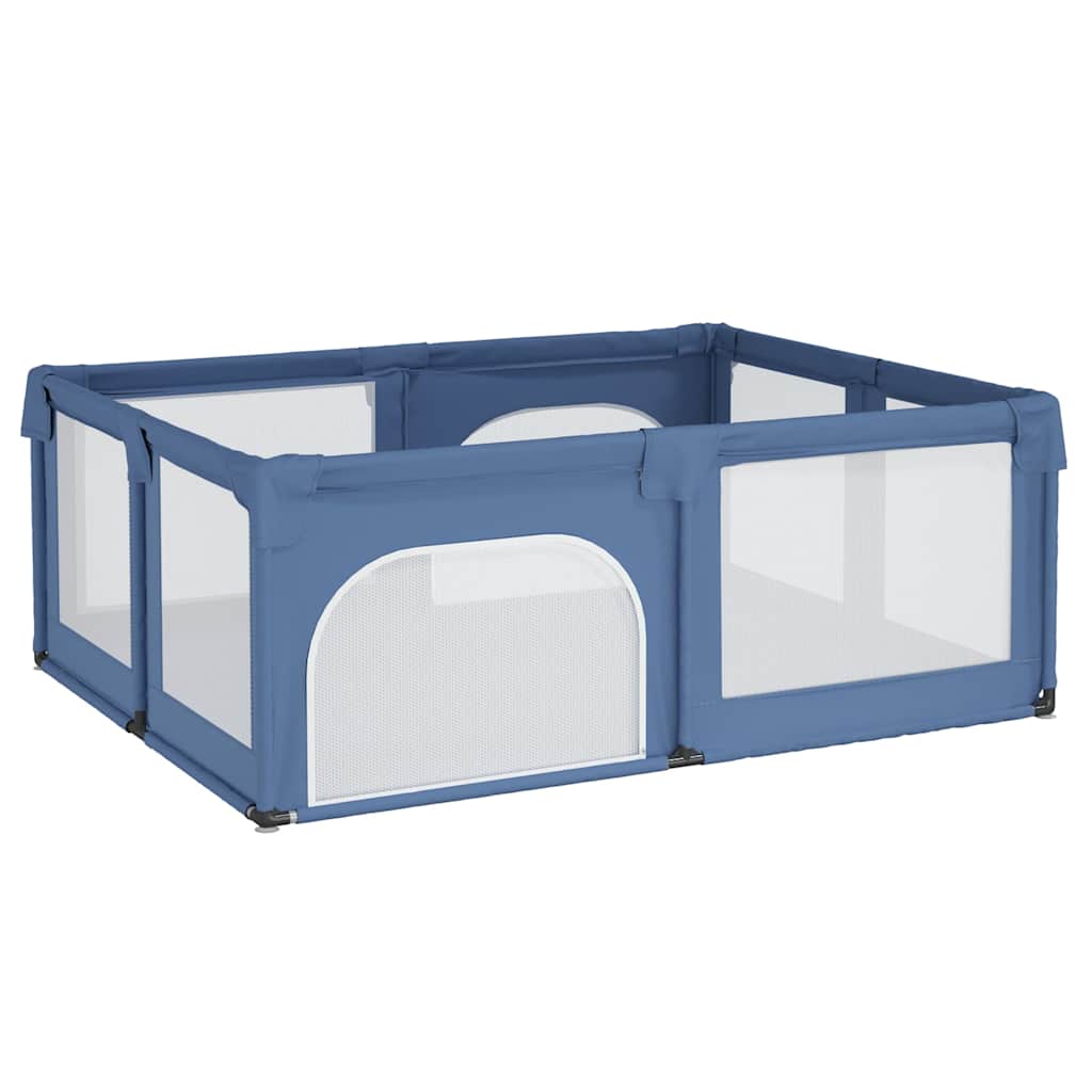 VidaXL Baby Box con 2 Puertas Tela Oxford Azul Claro
