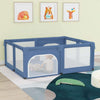 VidaXL Baby Box con 2 Puertas Tela Oxford Azul Claro